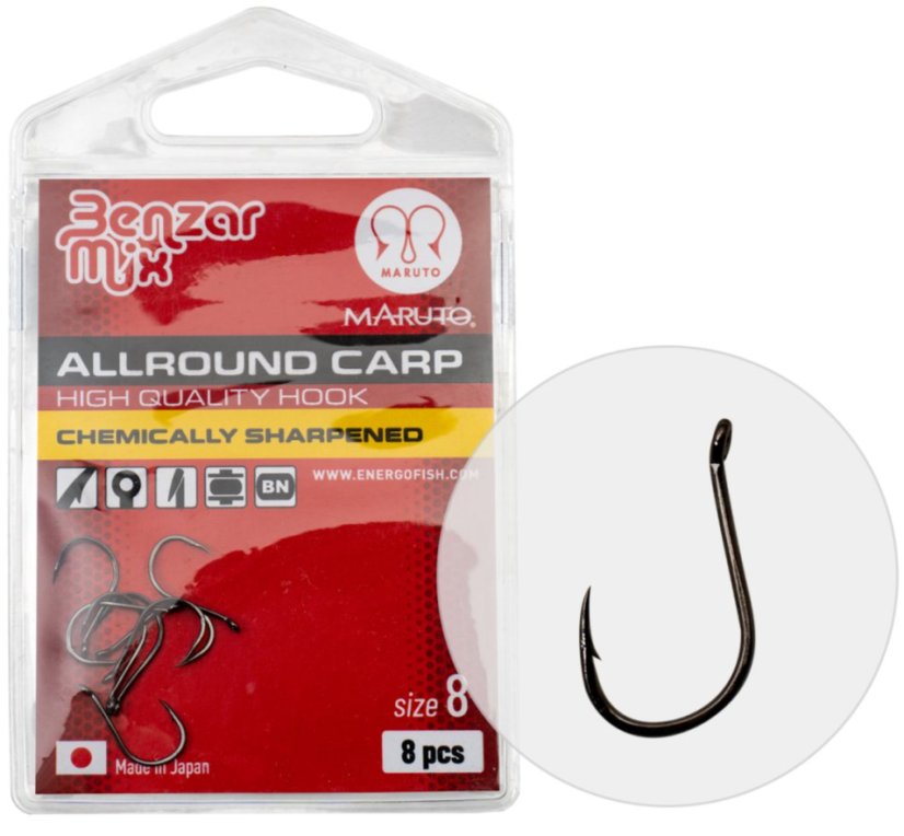 BENZÁR ALLROUND CARP HOROG - Horog mérete: 10