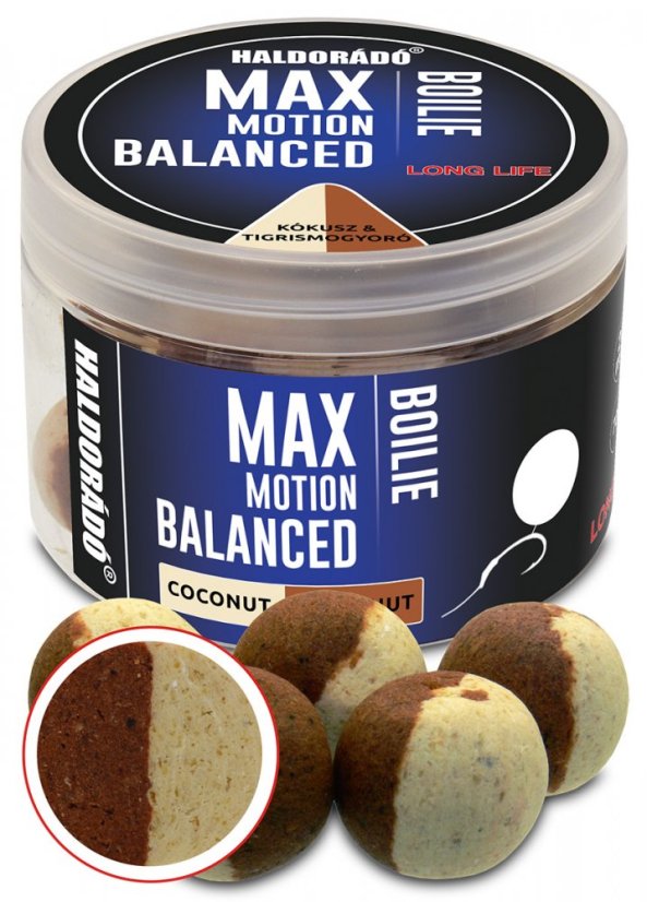 HALDORÁDÓ MAX MOTION Boilie Balanced 20 mm