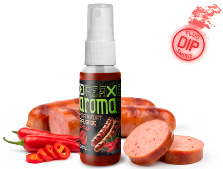 Delphin AromaX dip spray / Frankfurti virsli – Chili