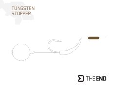 Delphin THE END volfrám stopper / 24 db