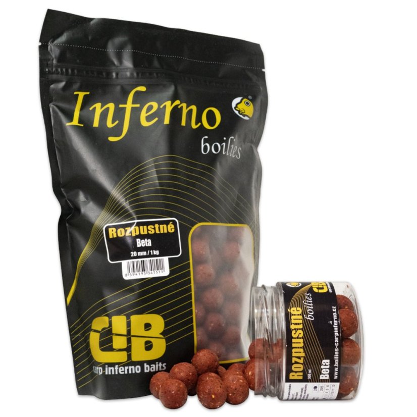 CARP INFERNO ROZPUSTNÉ BOILIES HOT LINE 20 mm 1kg