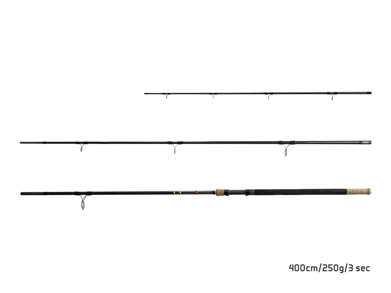 Delphin RIVER Trophy NXT X-TREME 400cm/250g + 4 spicc