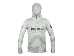 Tričko s kapucňou Delphin UV ARMOR 50+ Olive