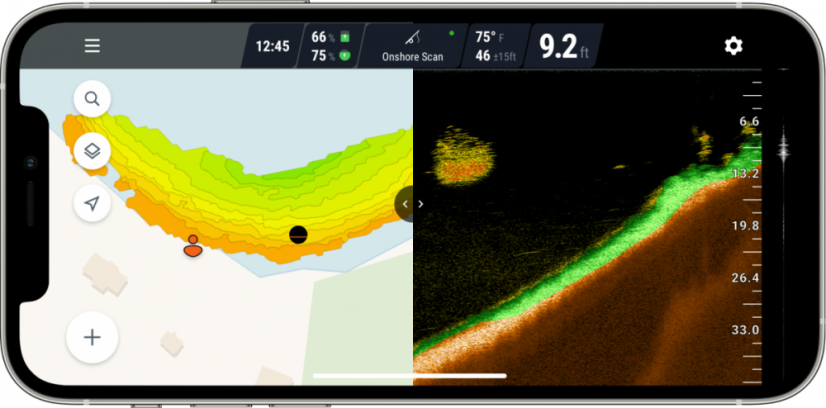 Deeper Pro+ 2 Smart nahadzovací sonar WiFi s GPS