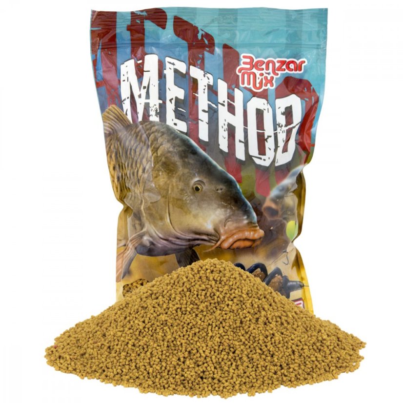 BENZÁR METHOD PELLET 2MM - Ízesítés: Ananász