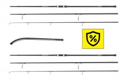 Mivardi 2x Prut Vector MK2 FC 360H + Vrhací tyč Carbo stick - XL