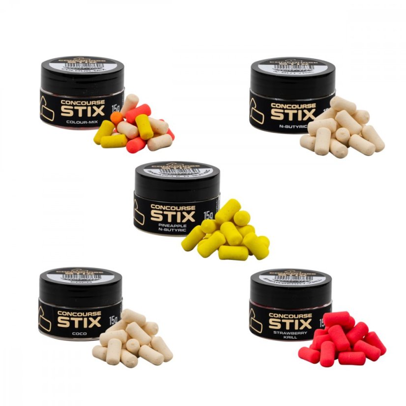BENZÁR MIX CONCOURSE METHOD STIX 12 MM - Ízesítés: Eper - Rák