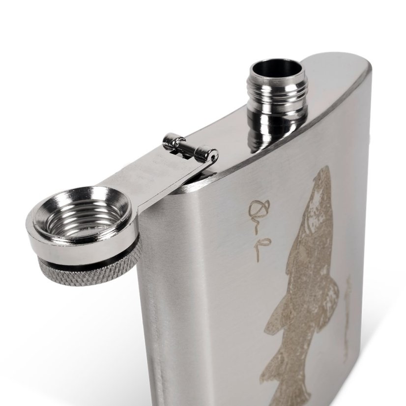 Korum Placatka Classic Hip Flask Tench 7oz Lieň