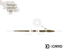 Delphin sCAMO HeavyC + Swivel + Tube szett 5 db szett