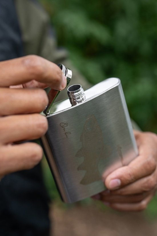 Korum Placatka Classic Hip Flask Tench 7oz Lieň