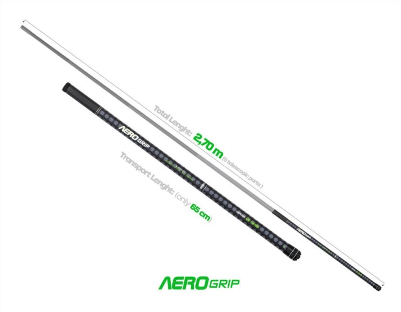 ZFISH Aero Grip Travel merítőnyél 2,70 m