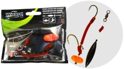 WIZARD MONSTER RIVER UPOSE PRO DOUBLE MONOBRAID RIG 10G 6/0+8/0 SPECIMEN