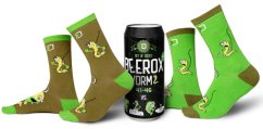 Zokni szett dobozban Delphin BEEROX WORM | 41–46-os méret / 2 pár