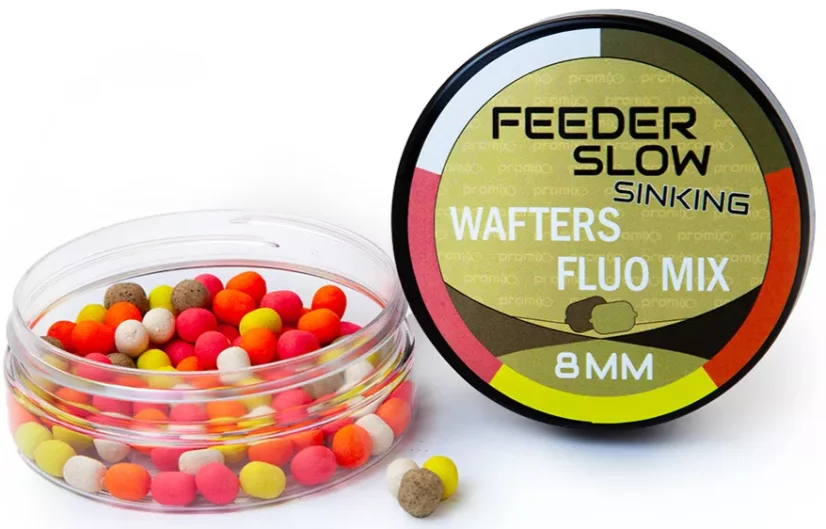 Promix Feeder Slow Sinking Wafters Fluo Mix