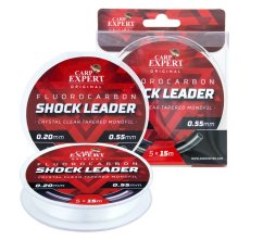 Carp Expert vlasec fluorocarbon SHOCK LEADER 5x15m 0,30-0,55 mm