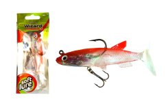 WIZARD SWIMBAIT - LONG RedHolo gumená nástraha 3 inch