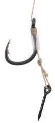 MIKADO MF14 kész method feeder előke – szakállas horoggal (10 cm, 8 db)