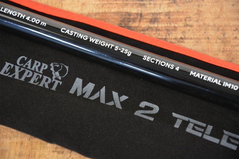 CARP EXPERT MAX2 TELEMATCH PRÚT 400cm/5-25g