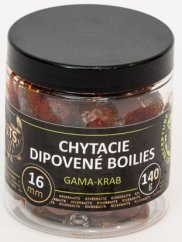 RiverBaits Chytacie boilie v dipe Gama-Crab