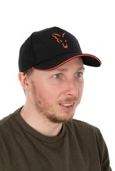 Fox Kšiltovka Collection Baseball Cap Black Orange