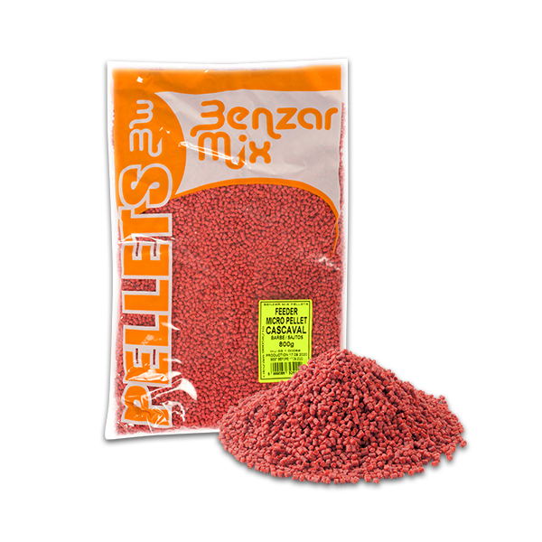 BENZÁR FEEDER MIKROPELLET 800G - Ízesítés: Ponty - Kárász