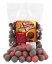 BENZAR MIX  TURBO BICOLOR BOLIESS 16MM/250G - Ízesítés: Rák - Eper