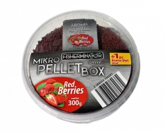 Mikro Pellet Box 300g+25ml - Piros bogyós gyümölcs