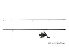 Pontyozó szett Delphin CorsaBLACK NERO 360cm/3,0lb/2 rész + 6T + 0,30mm