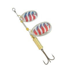KAMASAKI STORK ROTAČNÝ BLYSKÁČ  Červený-Strieborný