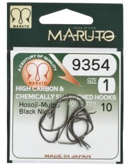 MARUTO HOROG 9354-R HOSOJI-MUTSU RECURVED HC FORGED RINGED BLACK NICKEL