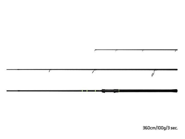 Delphin FEEDERA + 2 špičky 360cm/100g/3diely