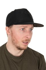 Fox Šiltovka Black/Camo Flat Peak Snapback Hat