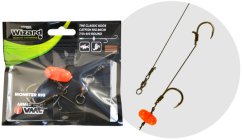 WIZARD MONSTER - THE CLASSIC KOÓS CATFISH RIG HARCSÁZÓ ELŐKE 7/0+9/0 ROUND