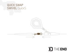 elphin THE END QuickS gyorskapcsos forgó / 10 db