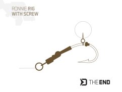 Montáž TheEND Ronnie Rig s vrtáčikom /4ks