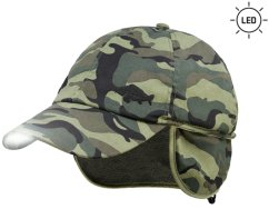 Zimní LED kšiltovka Delphin OutLINE Camo
