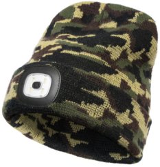 Zimná čiapka Delphin CamouLED