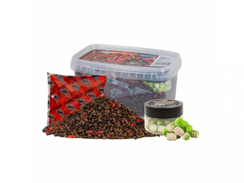 BENZAR MIX WINTER PELLET BOX + TWISTER CSALI - Ízesítés: Tintahal