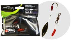 WIZARD MONSTER UPOSE MONO BOTTOM RIG HARCSÁZÓ ELŐKE 20G 9/0 ROUND