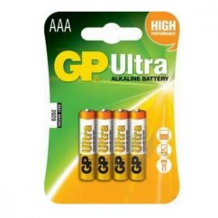 GP BATÉRIE ULTRA ALKALICKÉ AAA MIKRO