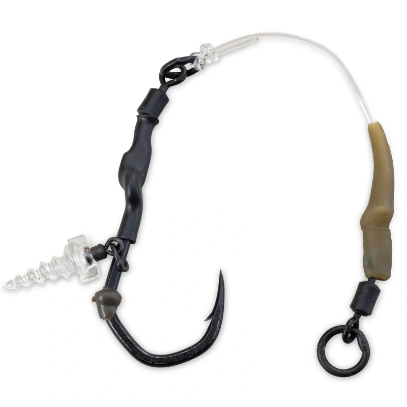 Anaconda előkötött előke Ready Ronnie Angle Chod Stiff Rig 3db - Horog mérete: 2