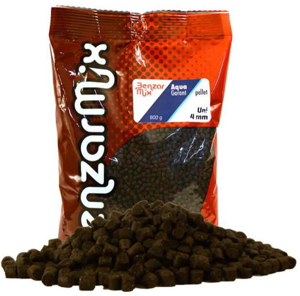 BENZAR MIX AQUA GARANT PELLET 800G - Ízesítés: Uni 2 mm
