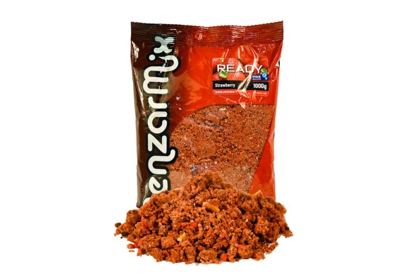 BENZAR READY CARP GROUNDBAIT ELŐRE KEVERT ETETŐANYAG 1KG - Ízesítés: Édes kukorica