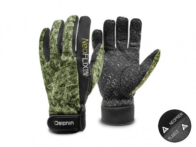 Neoprénové rukavice s výstelkou Delphin NeoFLIX - Veľkosť: L