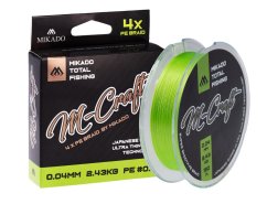 PLETENÁ ŠŇŮRA - M-Craft Braid FLUO 150m