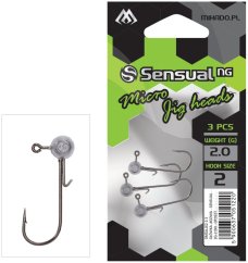 Jigová Hlavička Mikado Sensual Micro Veľkosť 6gr 3ks