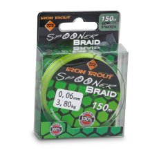 Iron Trout šnúra Spooner Braid 150 m zelená