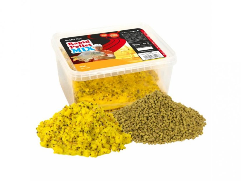 BENZÁR MIX RAPID PELLET MIX 1200G - Ízesítés: Méz