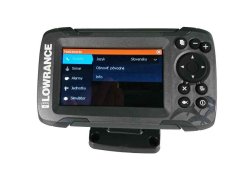 Sonar Lowrance HOOK2 - 4X ROW + nabíjačka
