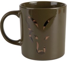 Fox Hrnček Green And Camo Head Ceramic Mug 350 m